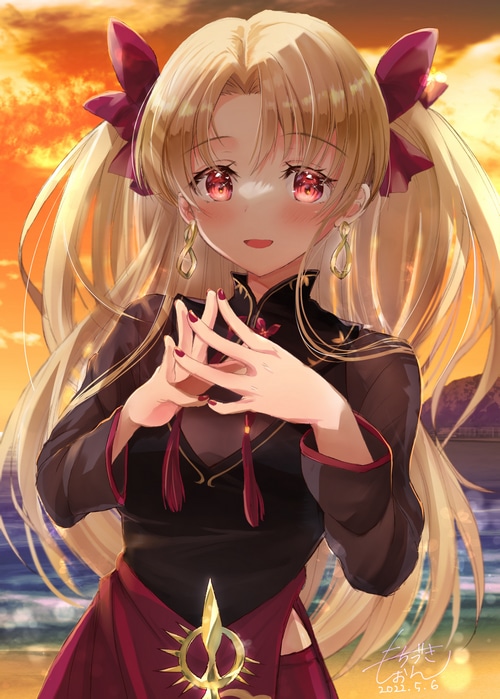 Ereshkigal from Fate/Grand Order fan art