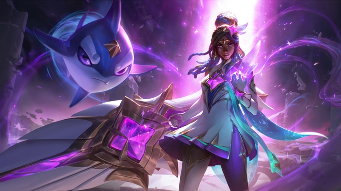 4K Senna and Star Guardian Orianna in League of Legends