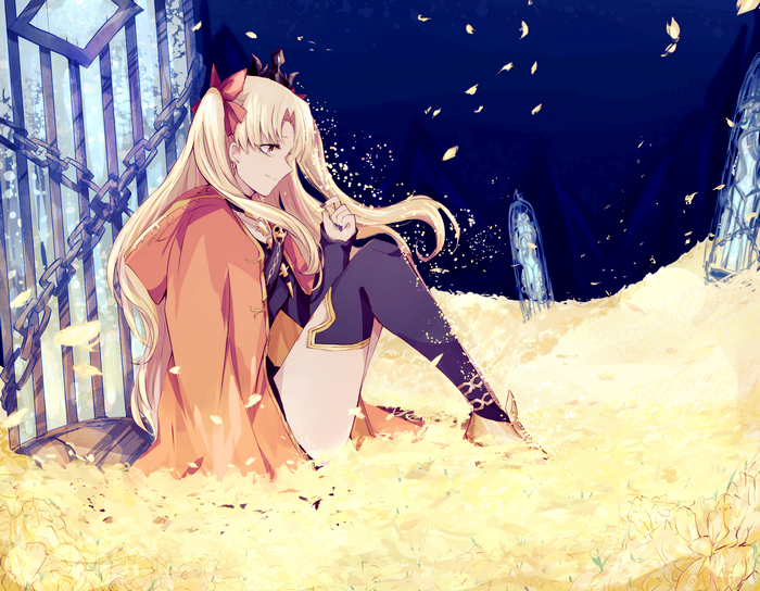 Ereshkigal from Fate/Grand Order fan art