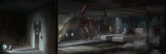 4K Creature Horror Artwork