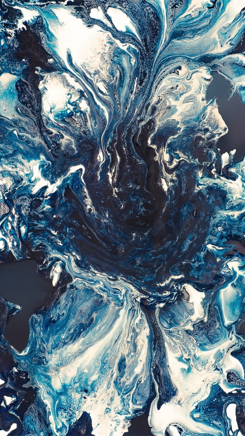 Abstract artwork by Hampus Olsson