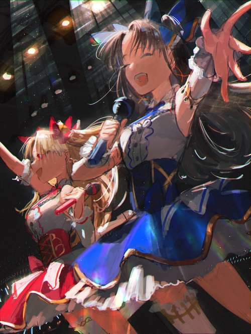 Fate/Grand Order Ereshkigal and Ishtar singing