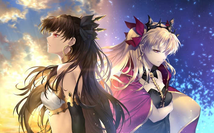 Ishtar and Ereshkigal from Fate/Grand Order