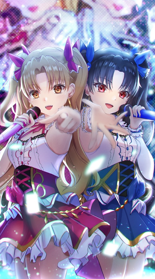 Ishtar and Ereshkigal from Fate/Grand Order singing
