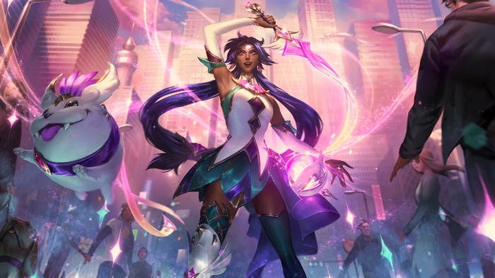 4K League of Legends Star Guardian Nilah
