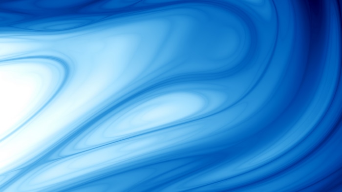Abstract blue fluid waves