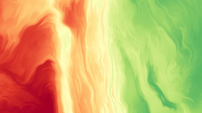 4K fluid colorful abstract art