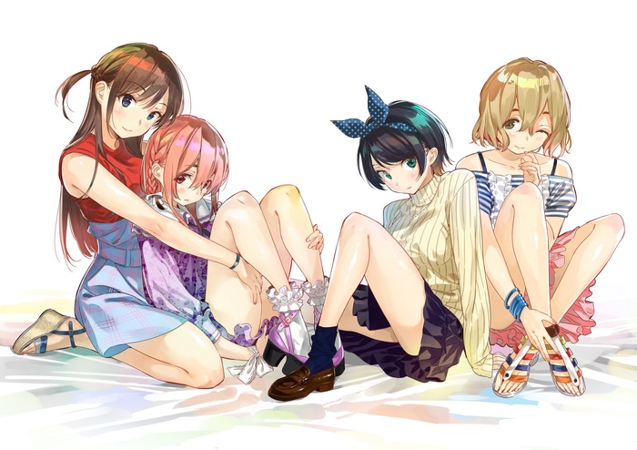 4K Rent-a-Girlfriend Characters Fan Art