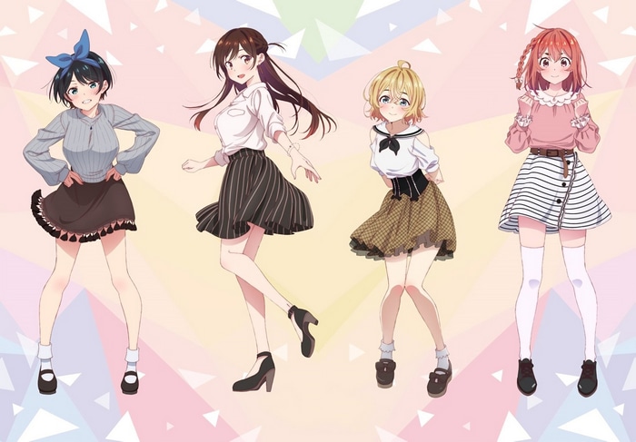 Kanojo, Okarishimasu: Ruka, Mami, Sumi, and Chizuru