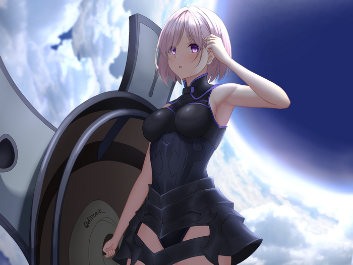 Mash Kyrielight from Fate/Grand Order fan art