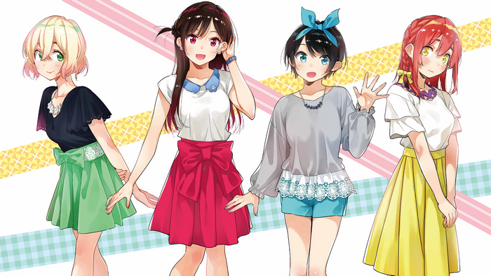 Kanojo, Okarishimasu: Chizuru, Mami, Ruka, and Sumi