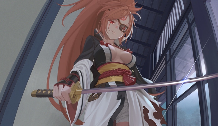 4K Baiken from Guilty Gear with Katana