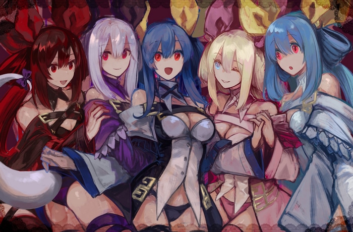 Guilty Gear Xrd Dizzy and friends