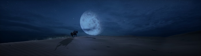 4K Game CG Moon Bioware Screenshot