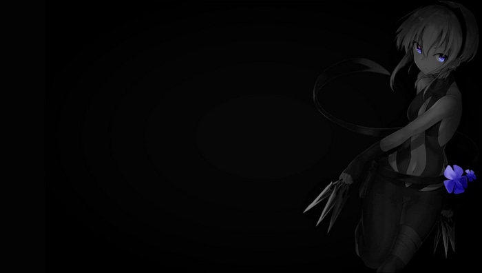 dark background, selective coloring, black background, kunai, simple ...