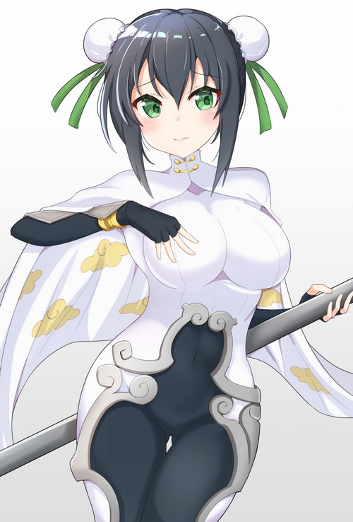 Qin Liangyu from Fate/Grand Order fan art