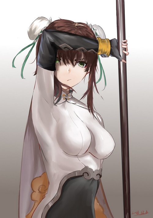 Qin Liangyu from Fate/Grand Order fan art