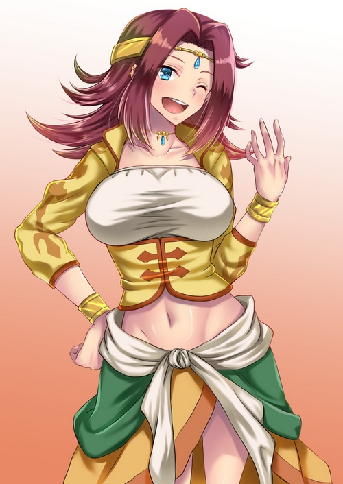 Kallen Stadtfeld from Code Geass fan art