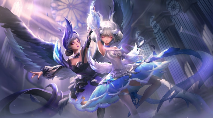 4K Honor of Kings Angel Wings Feathers