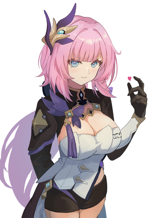 Fan Art Honkai Impact Honkai Impact 3rd Cleavage Pink Hair Elysia Artwork Hd Phone 2932