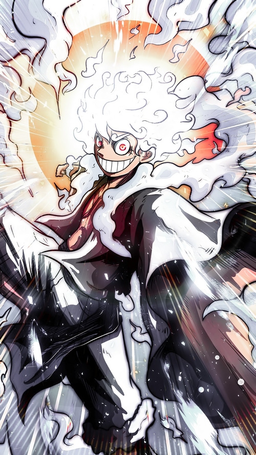 Monkey D. Luffy in Gear 5th