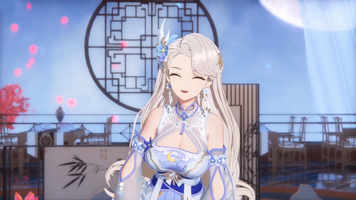 Eileen from A-SOUL smiling