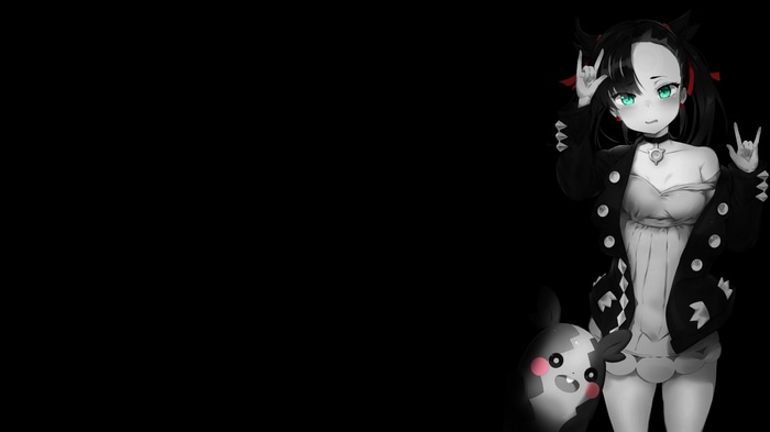 4K Marnie and Morpeko with Selective Coloring