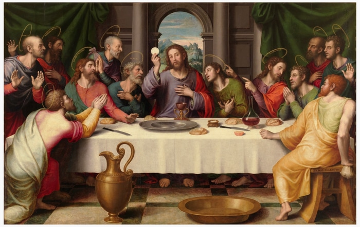 The Last Supper painting by Leonardo da Vinci