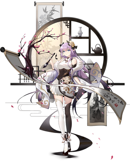 Aura Star Chinese Dress Character Art
