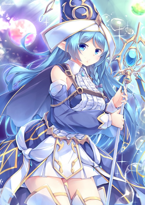 Water Enchantress of the Temple Yu-Gi-Oh! Fan Art
