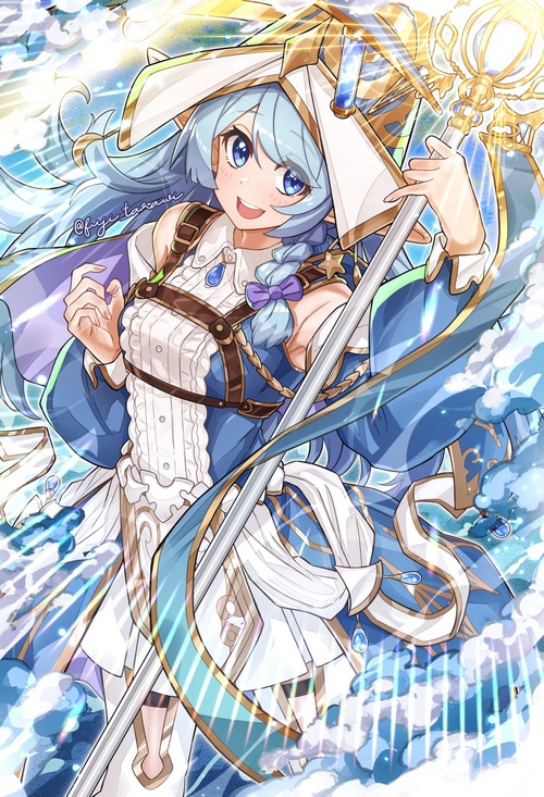 Water Enchantress of the Temple Yu-Gi-Oh! Fan Art