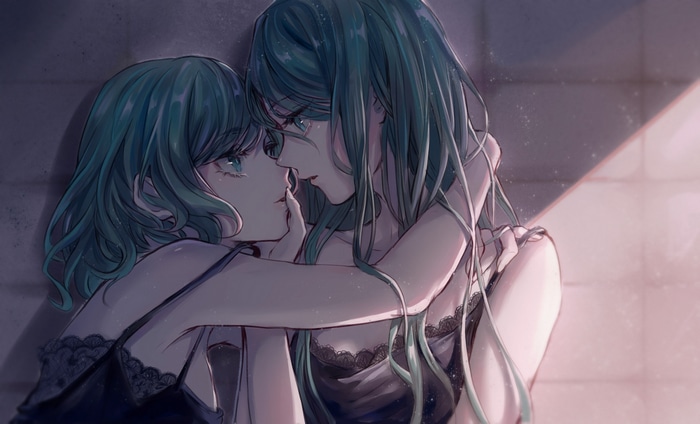 Hikawa Sayo and Hikawa Hina from BanG Dream!