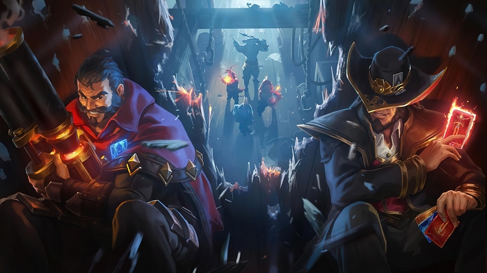 4K League of Legends: Graves and Twisted Fate