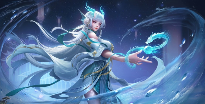 4K Honor of Kings: Water Dragon Sorceress