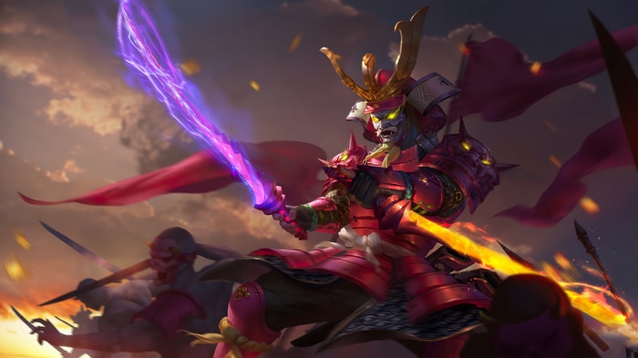 4K Honor of Kings Samurai Warrior