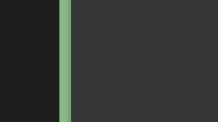 Abstract minimalist background with a green stripe