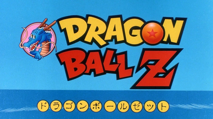 Dragon Ball Z logo with Shenron