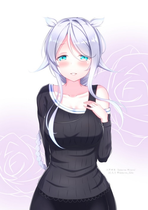 Umikaze from Kantai Collection fan art