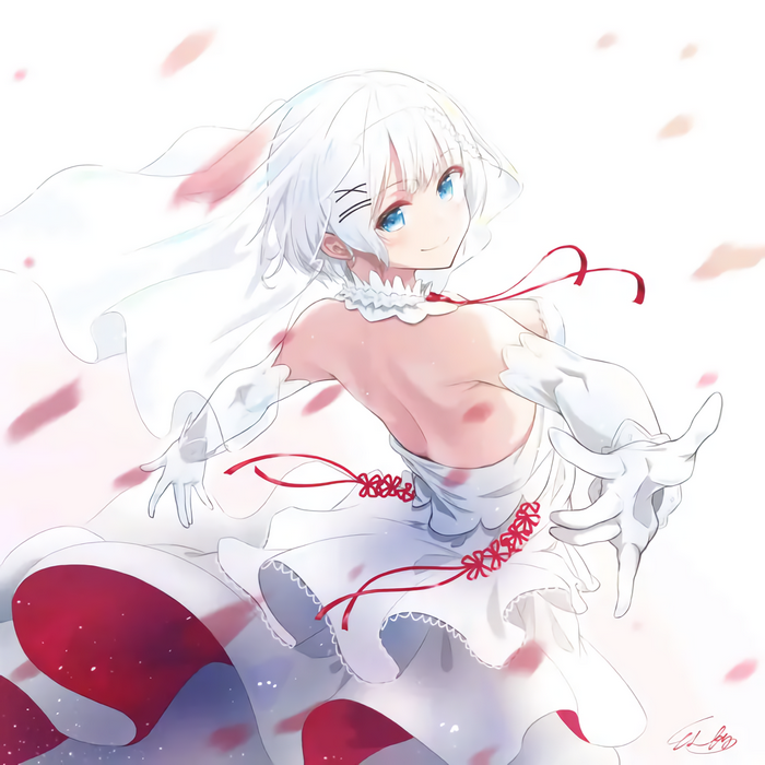 Siesta in a Wedding Dress from Tantei Wa Mou Shindeiru
