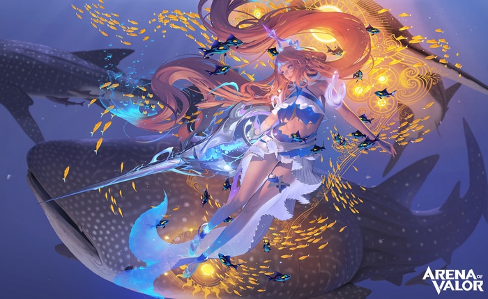 Arena of Valor: Mermaid with Whale Sharks and Fish