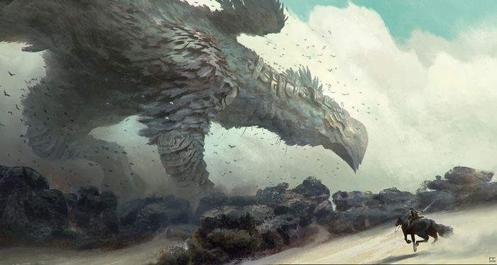 Shadow of the Colossus: Rider and Griffin