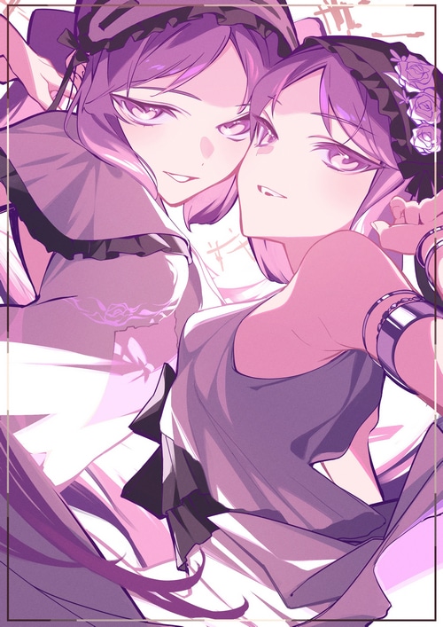 Stheno and Euryale from Fate series fan art