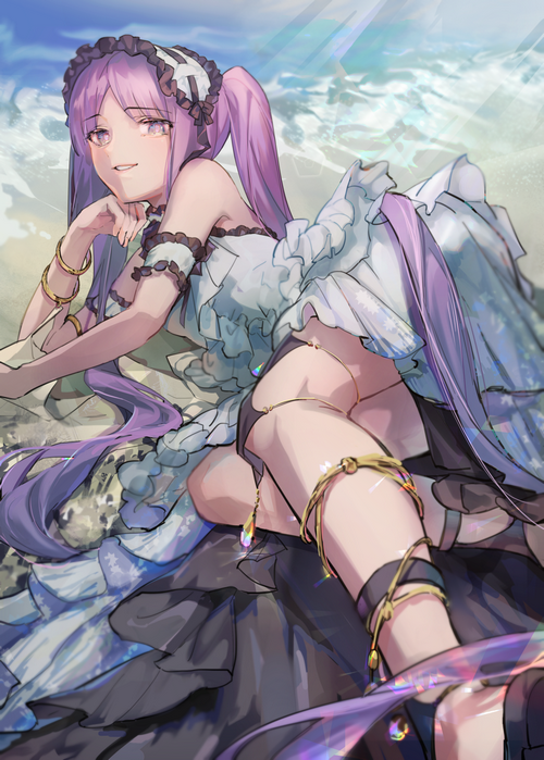 Stheno from Fate/Grand Order fan art
