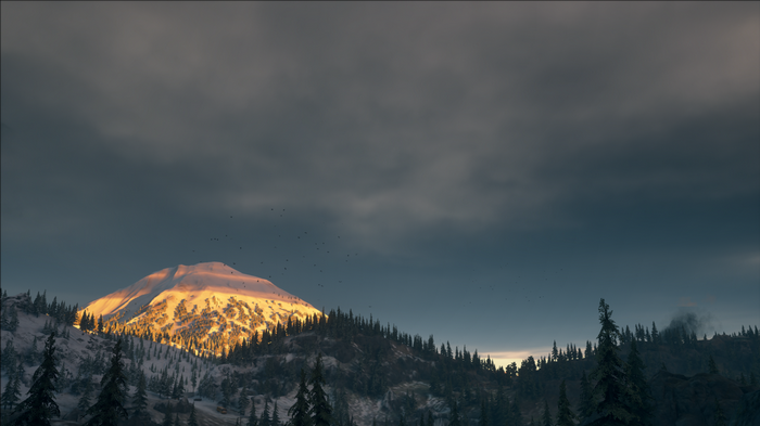Days Gone: Snowy Mountain Sunrise