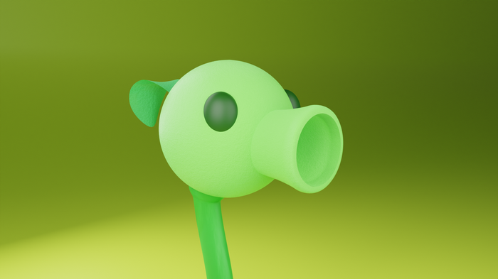 Peashooter from Plants vs. Zombies