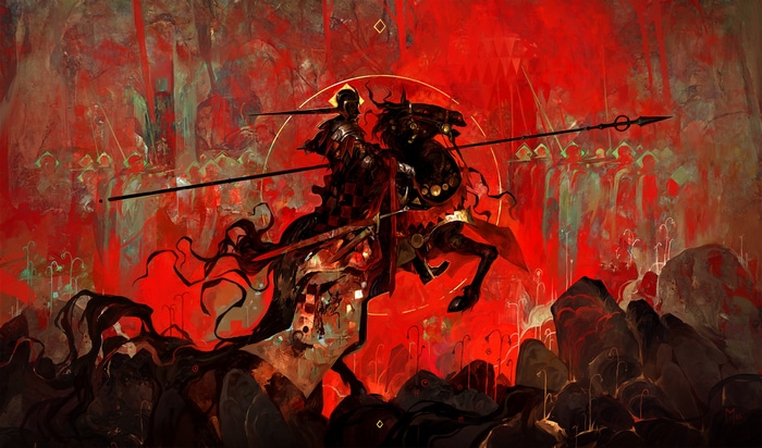 Dominik Mayer's Knight on Horseback with Spears