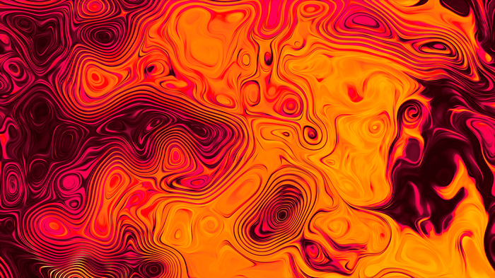 Abstract wavy lines pattern