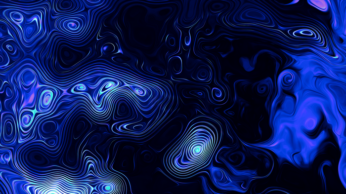 4K abstract wavy liquid pattern