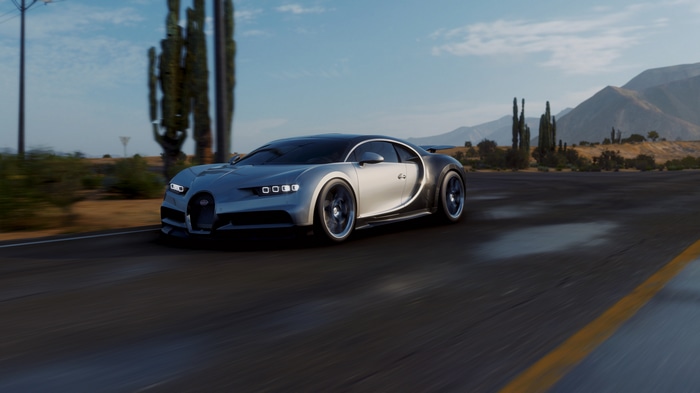 Bugatti Chiron in Forza Horizon 5