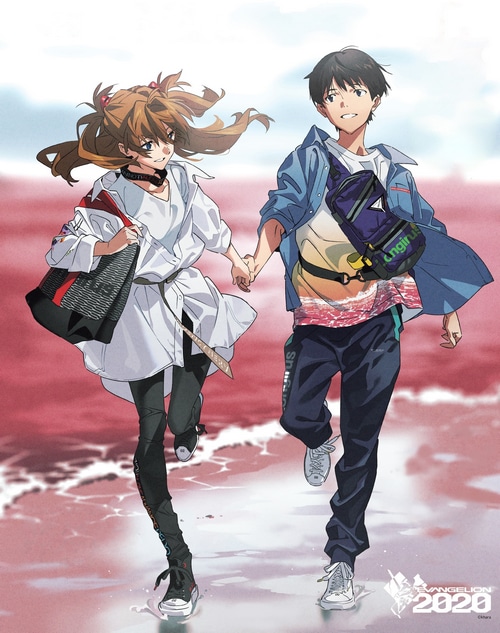 Asuka Langley Soryu and Ikari Shinji